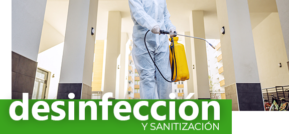 desinfección y sanitización