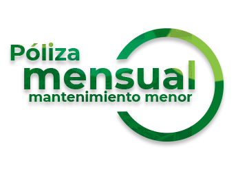 póliza de mantenimiento mensual